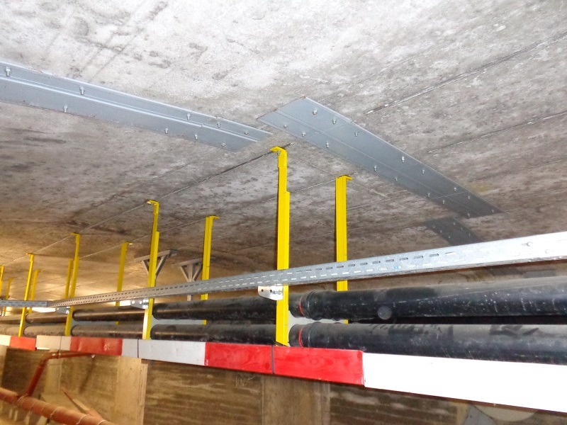 Halteschienen innen für Trennschnitt 2